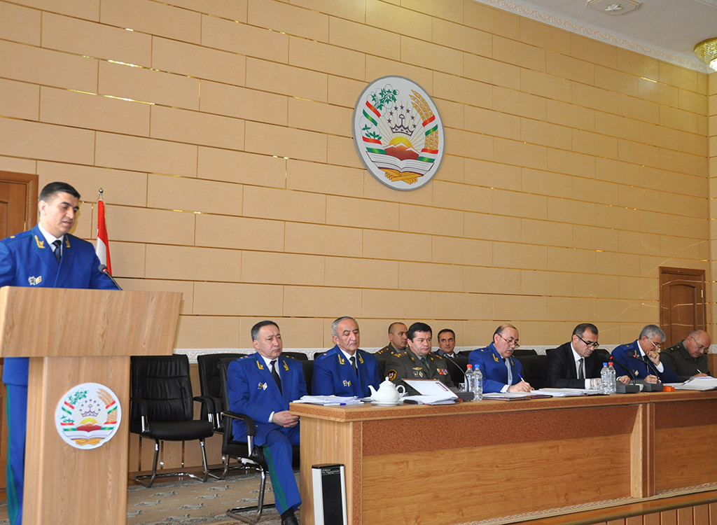 Коллегия Генеральной прокуратуры Республики Таджикистан от 30 апреля 2015 года